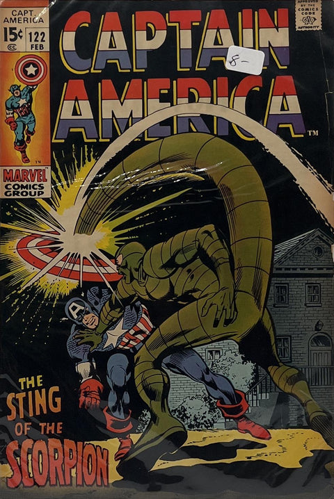 Captain America #122