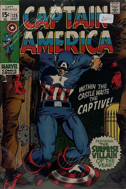 Captain America #125