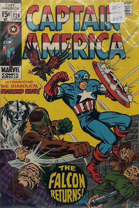 Captain America #126