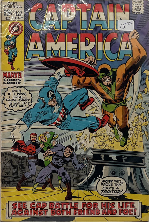 Captain America #127