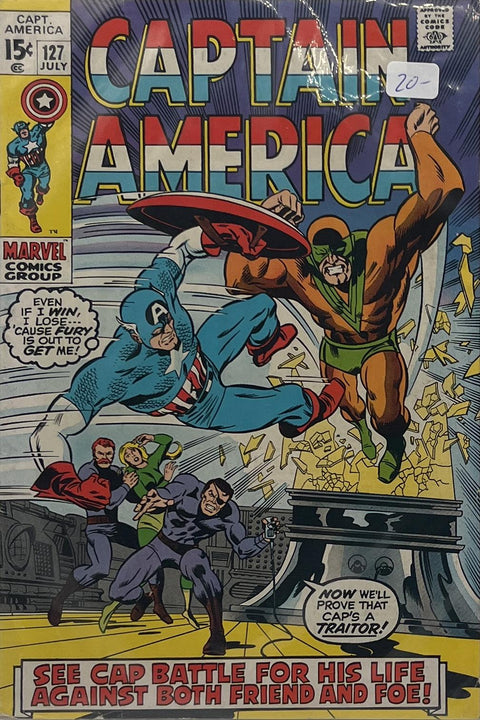 Captain America #127