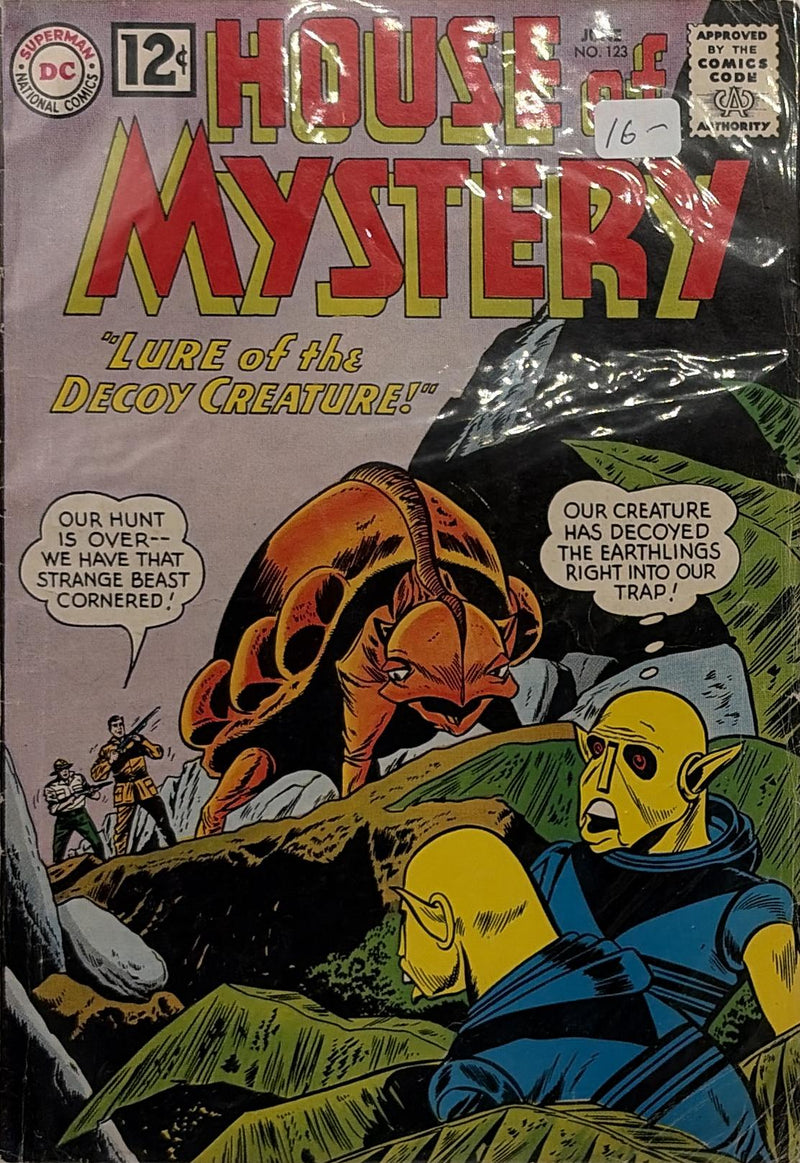 House of Mystery #123 — front cover