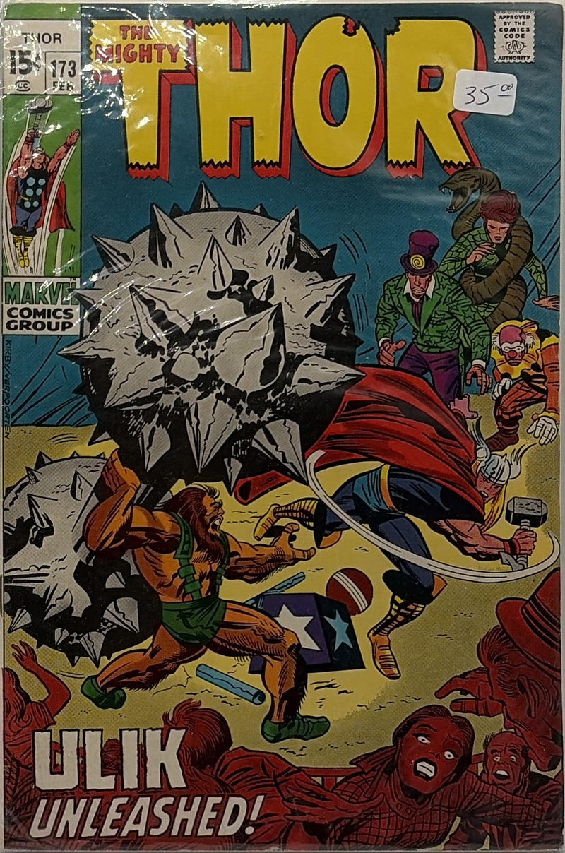 The Mighty Thor #173 — front cover