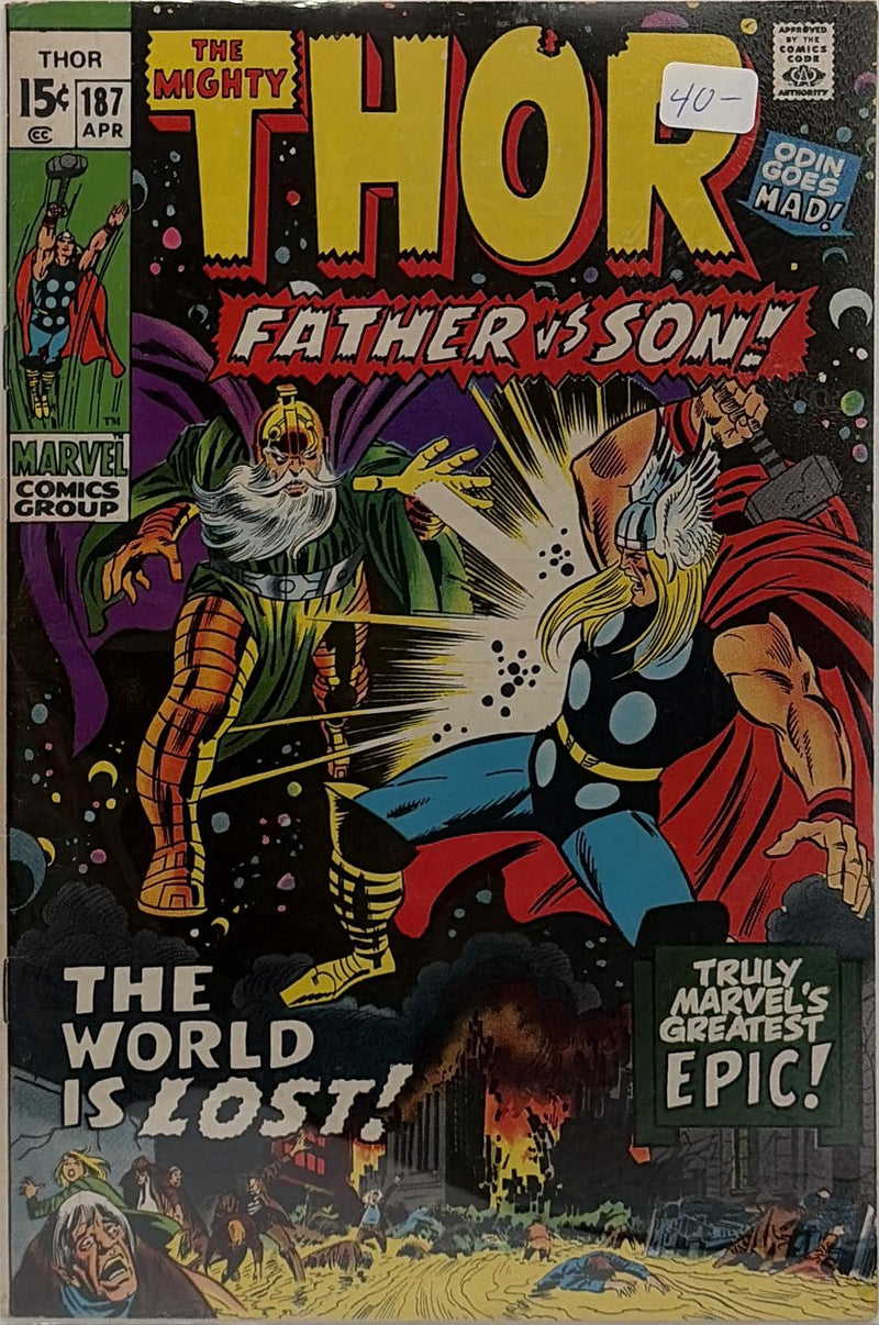 The Mighty Thor #187 — front cover
