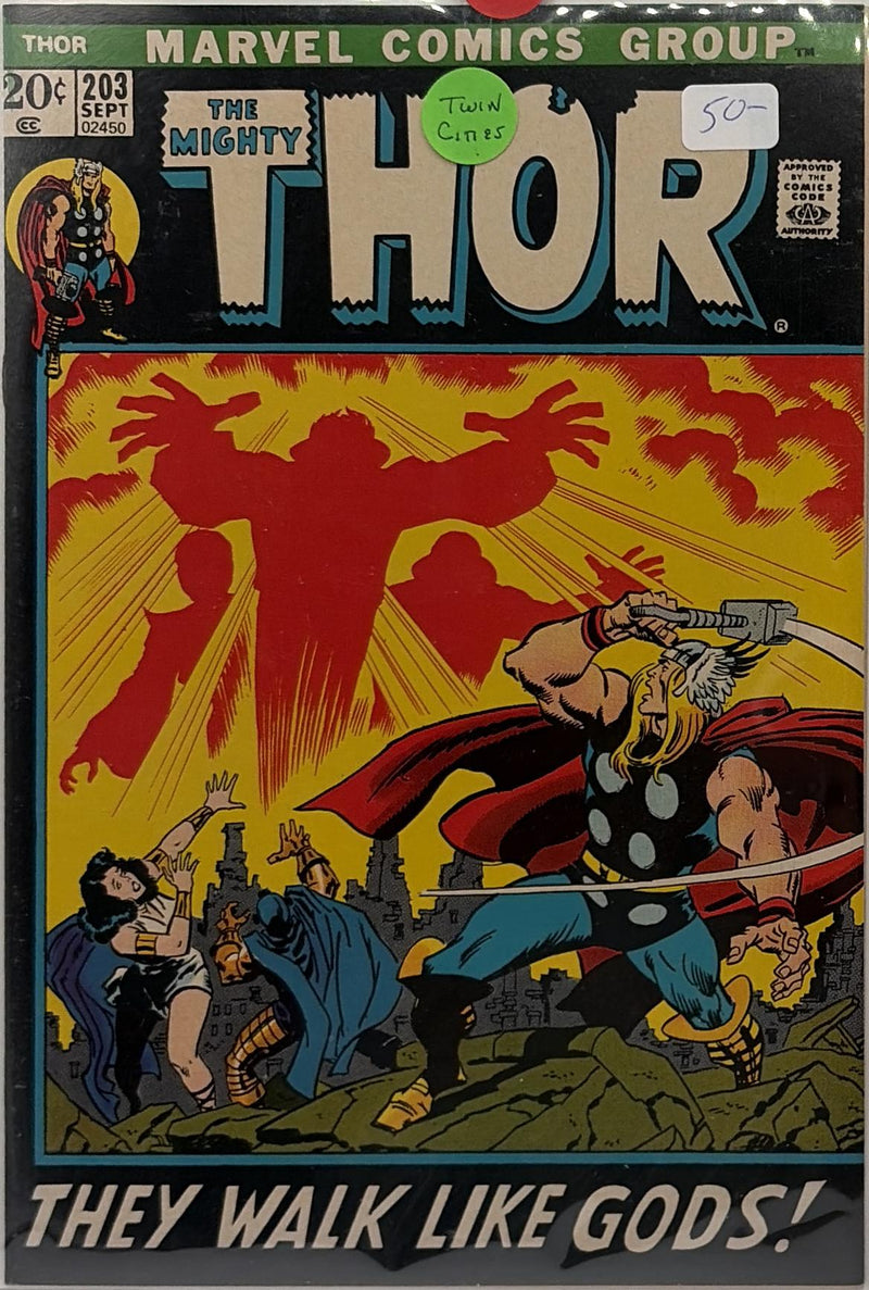 The Mighty Thor #203 — front cover