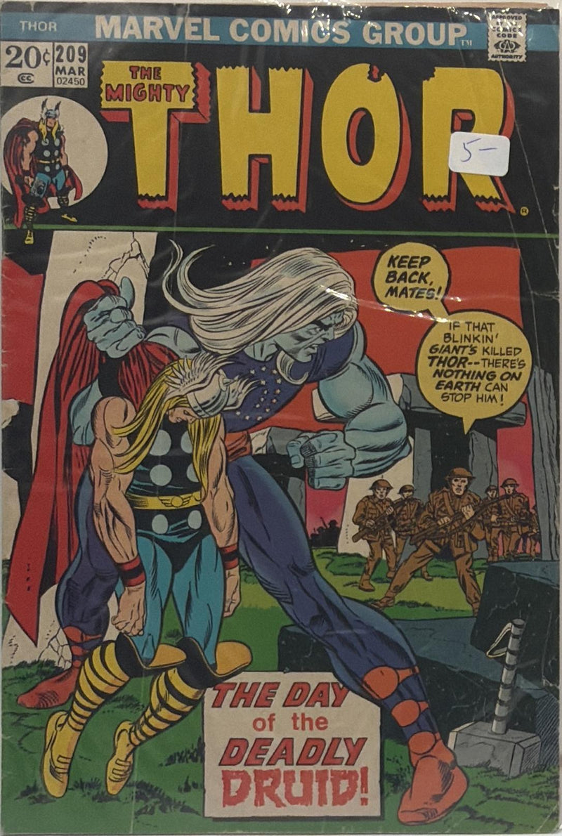 The Mighty Thor #209 — front cover