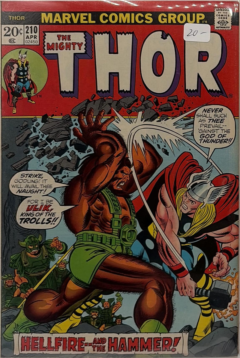 The Mighty Thor #210 — front cover